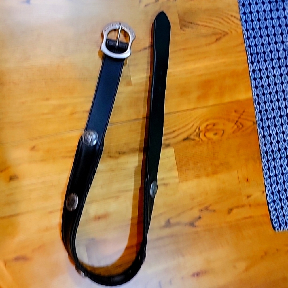 Authentic Harley Davidson Leather Belt